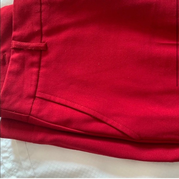 Wide leg Red Dress Pant sz S (5) - Picture 4 of 10